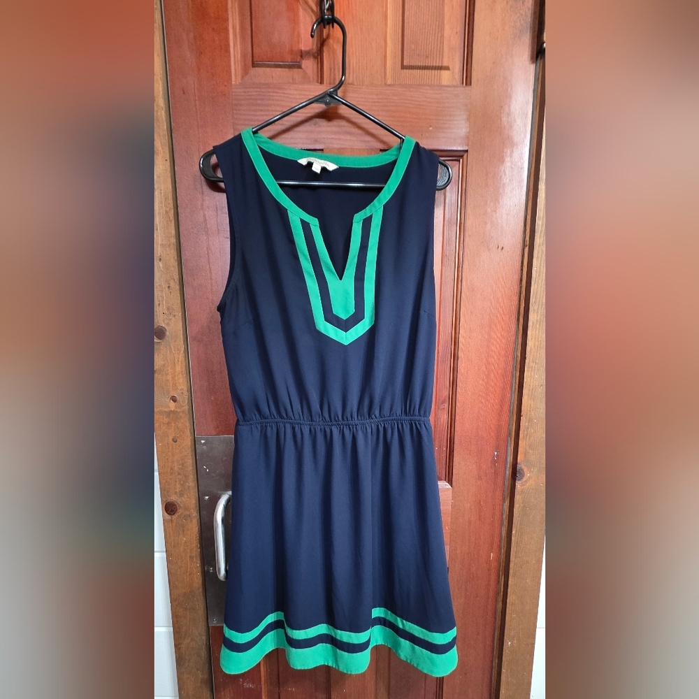 41 Hawthorn Black and Green Dress